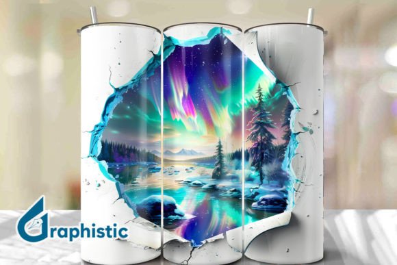 Cracked Northern Lights Tumbler Wrap 27 Review