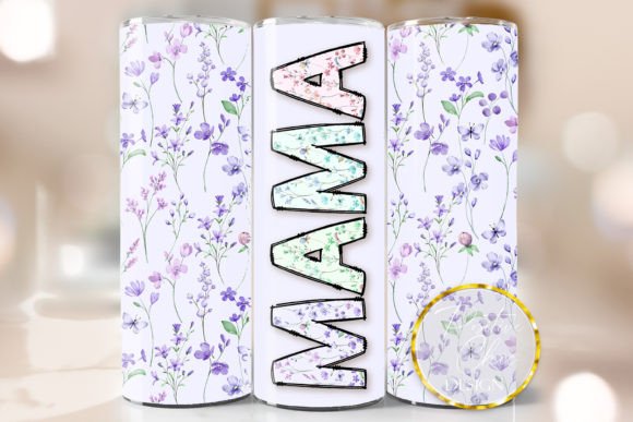 Floral Mothers Day Tumbler Wrap Mama Review