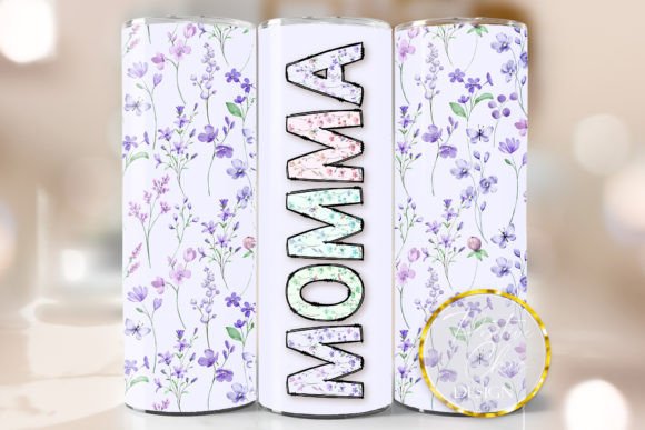 Floral Mothers Day Tumbler Wrap Momma Review