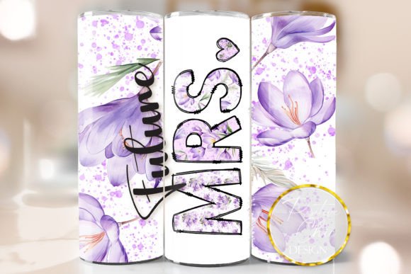 Future Mrs. Spring Flowers Tumbler PNG Review