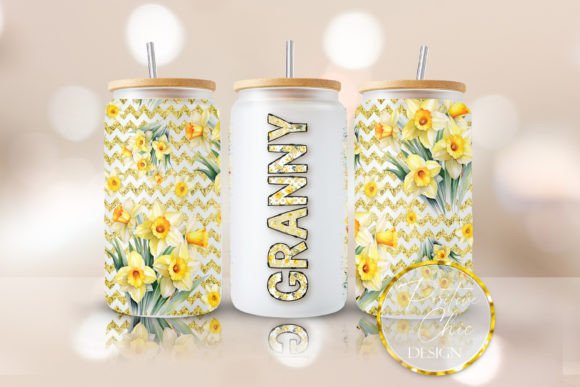Granny Libbey Glass Cup Wrap PNG UVDTF Review