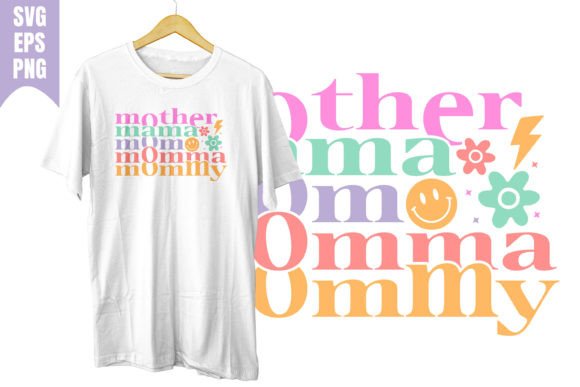 Mama Mom Mother Love Svg Retro Groovy Review