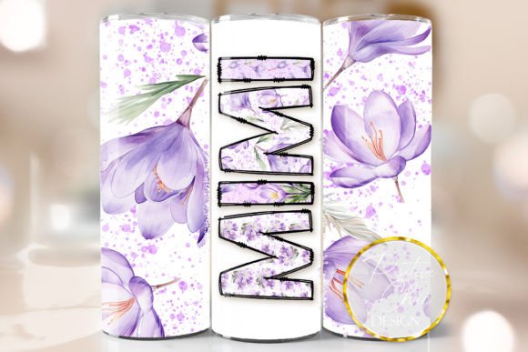 Mimi Spring Flowers Tumbler PNG 20 Oz Review