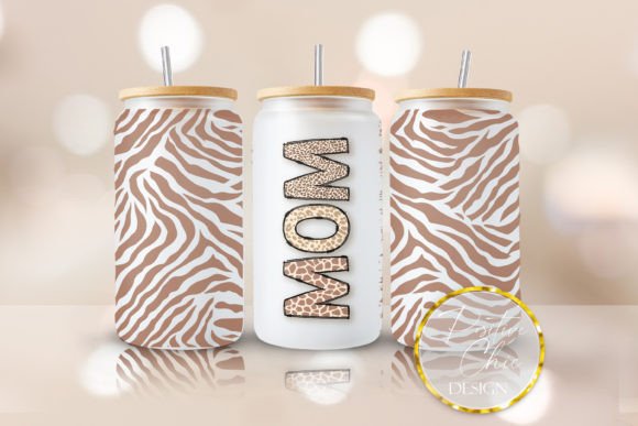 Mom 16 Oz Cup Wrap UVDTF Animal Print Review