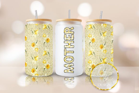 Mother Libbey Cup Wrap PNG Flowers UVDTF Review
