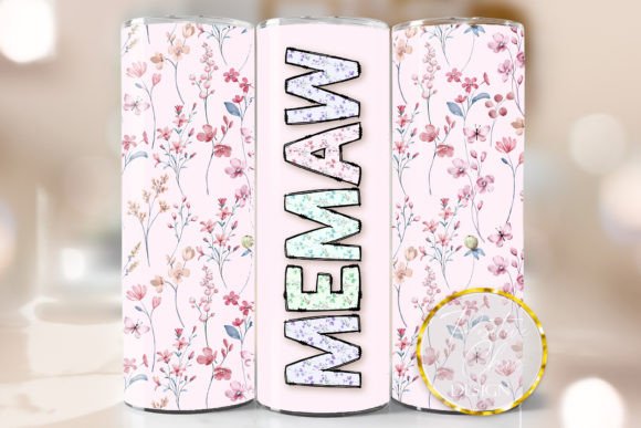 Mothers Day PNG Tumbler Wrap Design Review