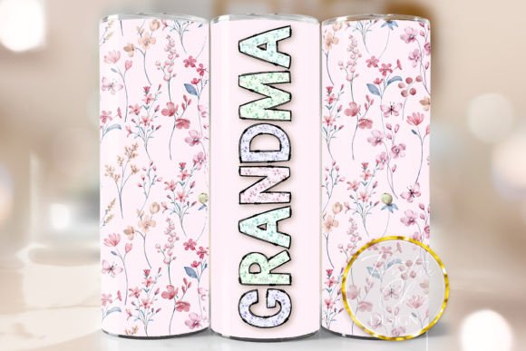 Mothers Day PNG Tumbler Wrap Grandma Review