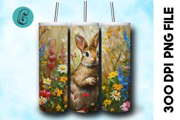 Oil Paint Easter Bunny Tumbler Wrap 31 Review