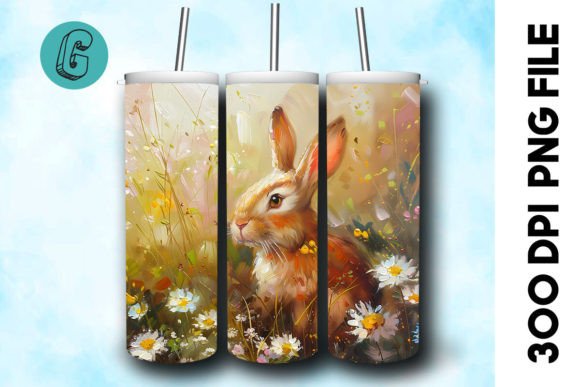 Oil Paint Easter Bunny Tumbler Wrap 33 Review