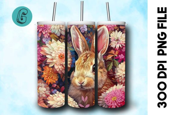 Oil Paint Easter Bunny Tumbler Wrap 38 Review
