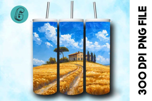 Oil Paint Landscape Tumbler Wrap 38 Review