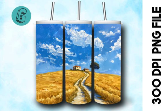 Oil Paint Landscape Tumbler Wrap 39 Review