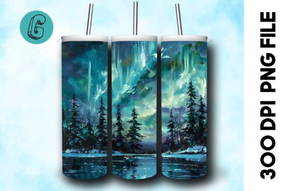 Oil Paint Northern Light Tumbler Wrap 22 Review