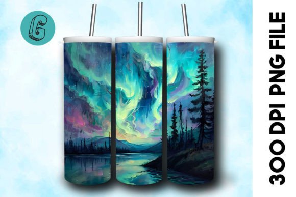 Oil Paint Northern Light Tumbler Wrap 33 Review