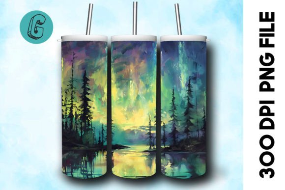 Oil Paint Northern Light Tumbler Wrap 37 Review