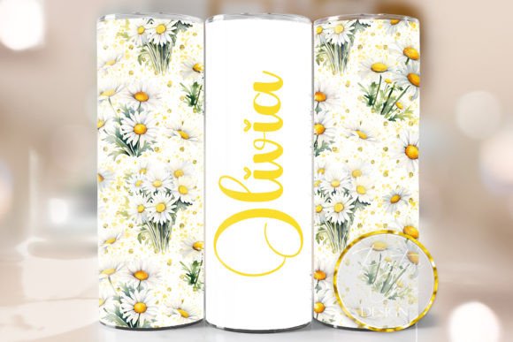 Personalized Spring Tumbler Wrap Flowers Review