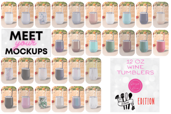 Review of Kitchen Wine Tumbler Mock Up