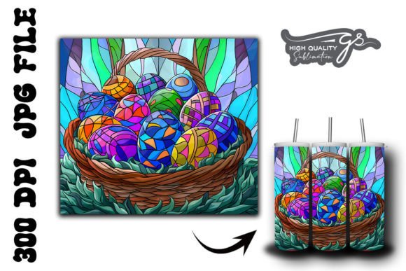 Stained Glass Easter Egg Tumbler Wrap 21 Review