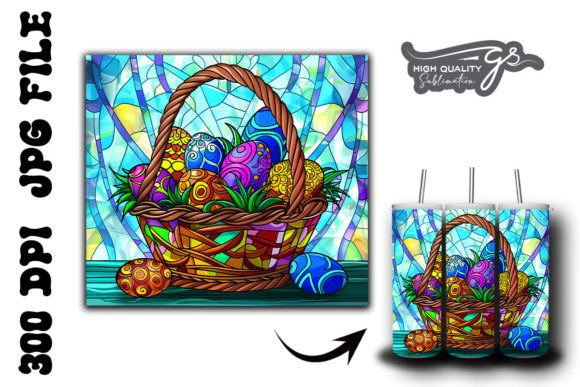 Stained Glass Easter Egg Tumbler Wrap 26 Review