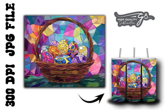 Stained Glass Easter Egg Tumbler Wrap 27 Review
