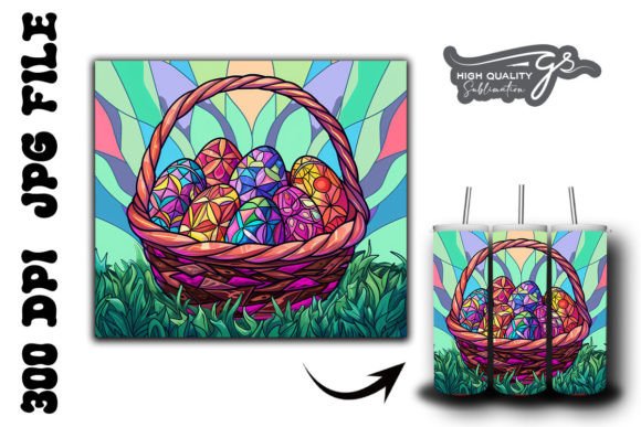 Stained Glass Easter Egg Tumbler Wrap 40 Review